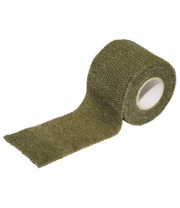 camouflage Tape, self-adhesive, 5 cm x 4,5 m, OD Groen