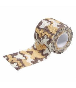 camouflage Tape, self-adhesive, 5 cm x 4,5 m, desert