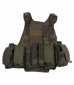 Tactical vest "Ranger" Modu., OD Groen, 5 bags and pouches