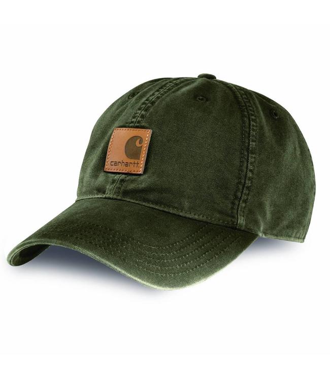 Carhartt Workwear Odessa pet met logo Leger Groen