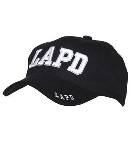 Pet LAPD Zwart