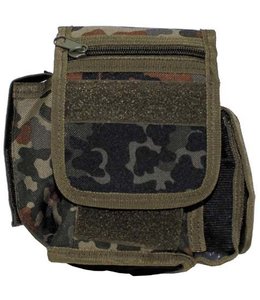 Riem Pouch with 3 compartments, BW camouflage