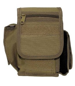 Riem Pouch with 3 compartments, coyote tan