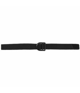 Riem" tactical" Zwart met metalen buckle  4 cm one size