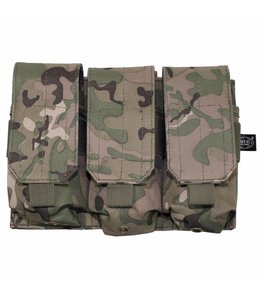 Ammo Pouch, triple, "Molle", operation camouflage