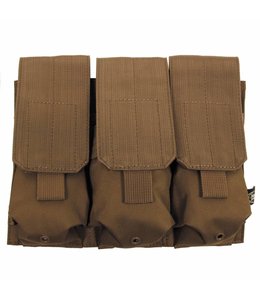 Ammo Pouch, triple, "Molle", coyote tan