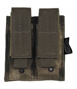Ammo Pouch, double, "Molle", small, HDT camouflage Groen