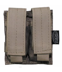 Ammo Pouch, double, "Molle", small, HDT camouflage