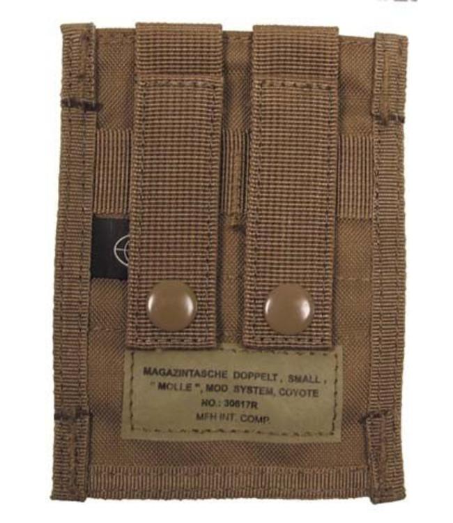 Ammo Pouch, double, "Molle", small, coyote tan Yankee Supply