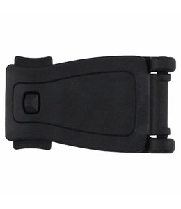 Adapter-Clip, plastic, "Molle", Zwart