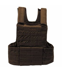 Tactical vest "Molle II", met voering, modular, OD Groen