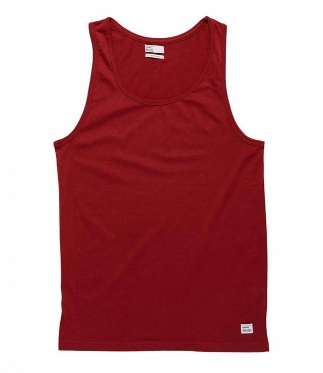 Vintage Industries Cruzer singlet red