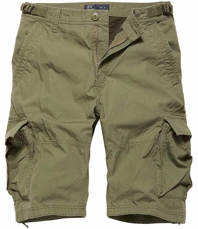 Vintage Industries Terrance shorts korte broek olive drab