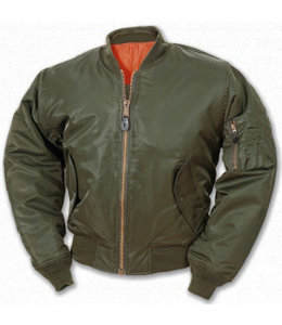 MA-1 bomberjacket Groen