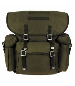 BW Rugzak, OD Groen, with straps