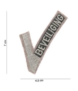 Embleem (patch) Beveiligings V'tje Stof