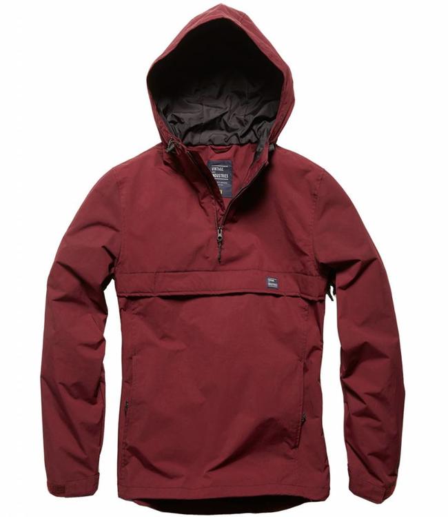 Vintage Industries Shooter anorak burgundy