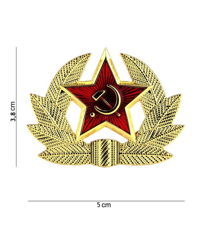 Embleem (badge) Rusland USSR Soviet hamer en sikkel