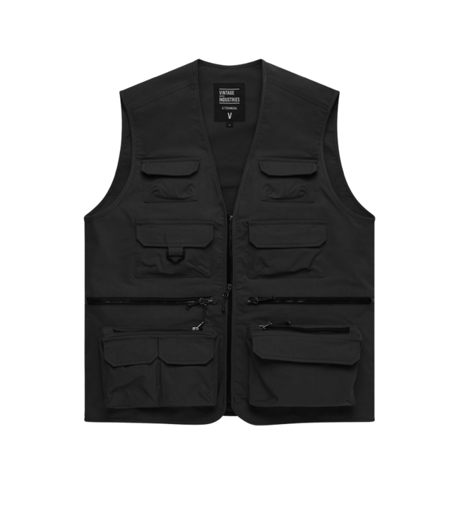 Vintage Industries Legend fishing vest black