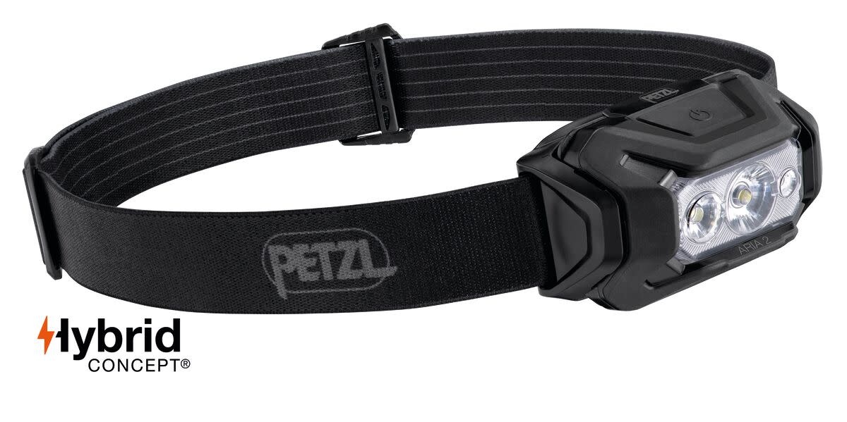 Hoofdlamp 450 lumen Petzl ARIA 2 RGB - Yankee Supply