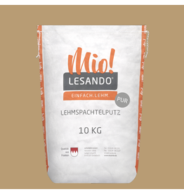 LESANDO Mio! Lehmspachtelputz PUR Caffè Creme