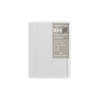 Traveler's Company 004. Card/Zipperfile Midori Traveler's Notebook Passport Size