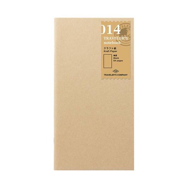 014. Craft Paper (64Pg) Midori Traveler's Notebook