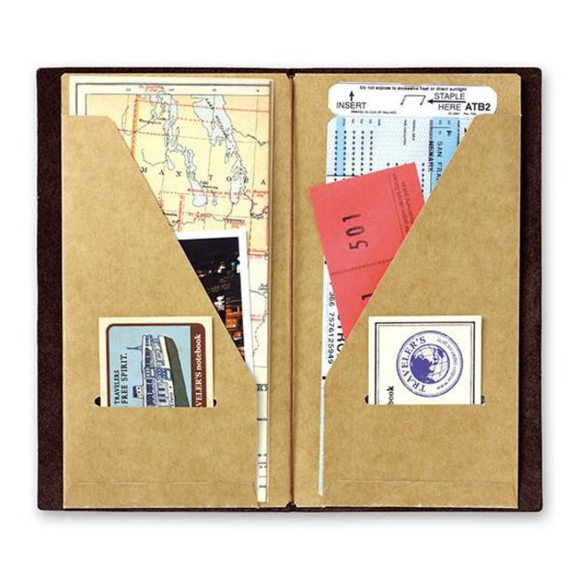 020. Kraft Folder Refill TRAVELER'S notebook(Regular Size)