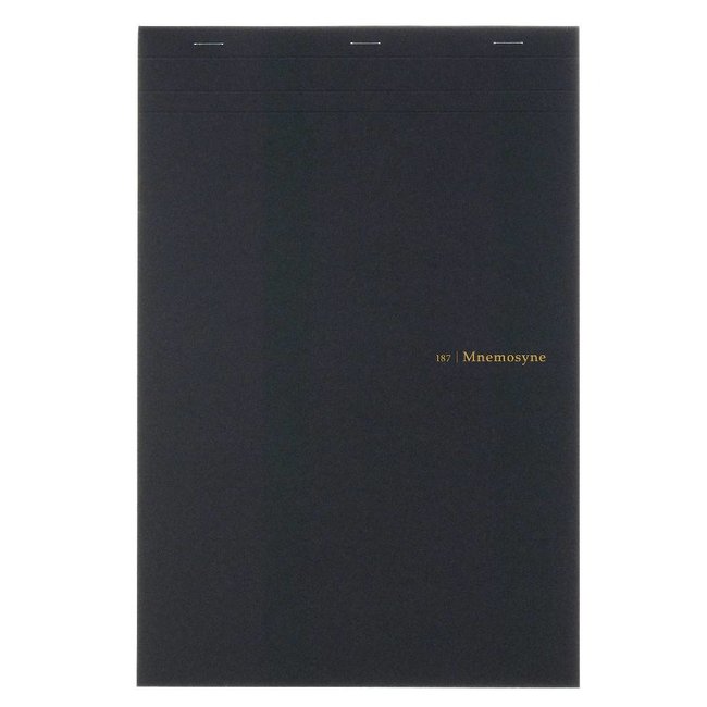 N187A Mnemosyne Notepad 5mm Squared A4