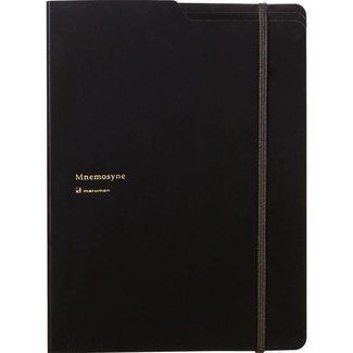 MARUMAN HN187FA Mnemosyne Notepad And Holder With 5 Pockets A4