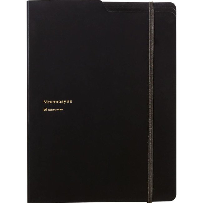 HN188FA Mnemosyne Notepad And Holder With 5 Pockets A5