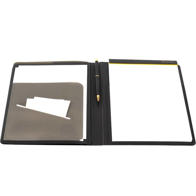 HN188FA Mnemosyne Notepad And Holder With 5 Pockets A5