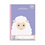 College Animal Notebook Grid B5 Sheep Lt01Pu