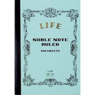 LIFE CO., LTD. LIFE Noble Note A4 Ruled Lined