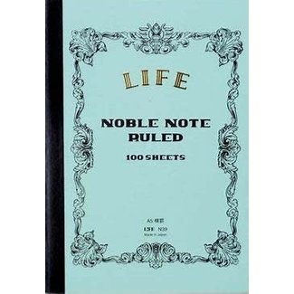 LIFE CO., LTD. Noble Note A4 Ruled