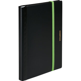 KING JIM CO., LTD. Compack 10 Pockets Black