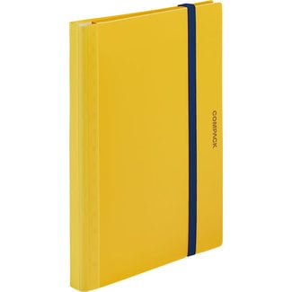 KING JIM CO., LTD. Compack 10 Pockets Yellow