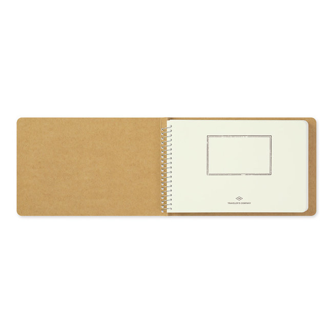 SPIRAL RING NOTEBOOK B6 Blank MD Paper White 100 Sheets (200 Pages)