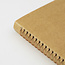 Spiral Ring Notebook B6 Blank Dw Kraft Paper 80 Sheets (160 Pages)