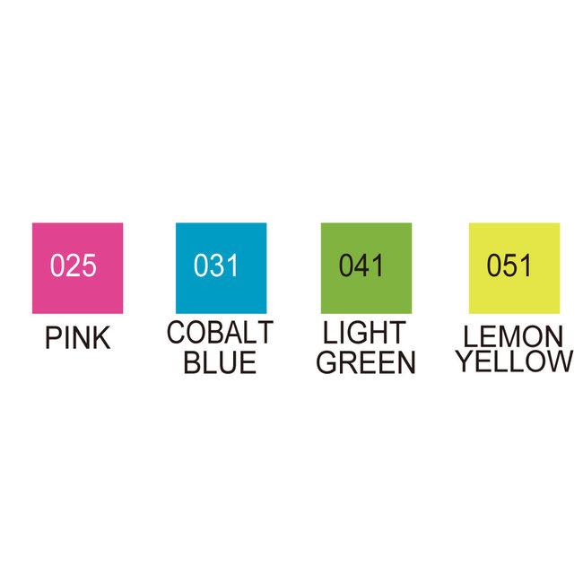 ZIG CLEAN COLOR REAL BRUSH 4V POP COLOR