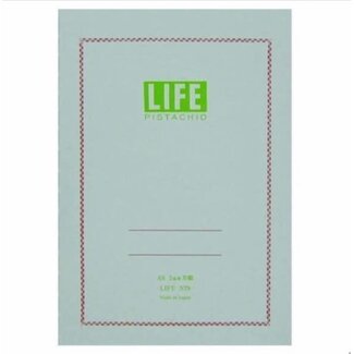 LIFE CO., LTD. Pistachio A6 Grid 32 Pages