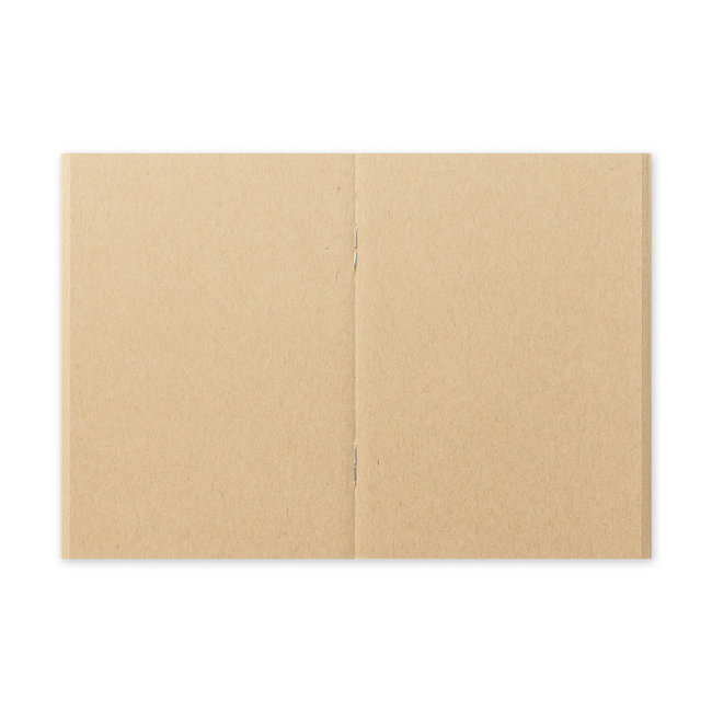 009. Kraft Paper Blank 64 Pages  TRAVELER'S notebook
