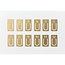 Brass Number Clips