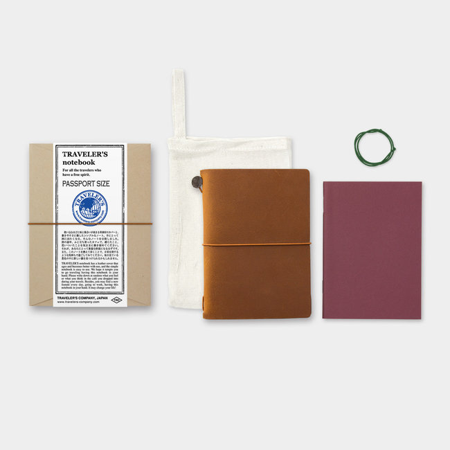Traveler's Notebook Passport Size Camel