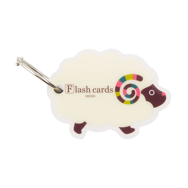 Midori Flash Card Sheep (Word Card)