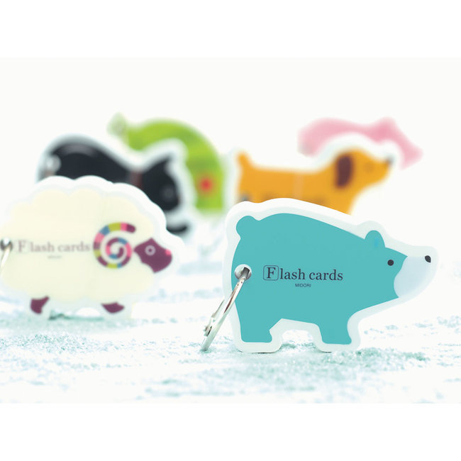 Midori Flash Card Dog (Word Card)