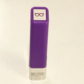 Schedule Self-Inking Stamp 610  Glasses