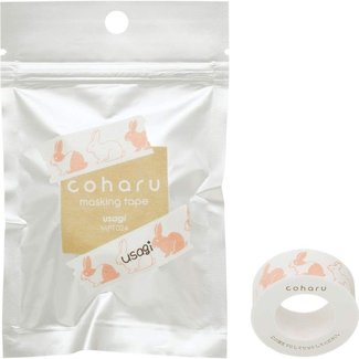 KING JIM CO., LTD. Coharu Thermal Paper Masking Tape For Tepra Lite Rabbit