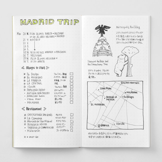 026.TRAVELER'S notebook Refill Dot Grid