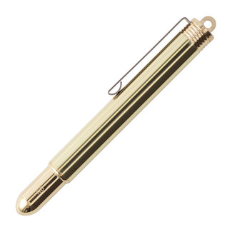 Traveler's Company TRC Brass Rollerball Pen Solid Brass